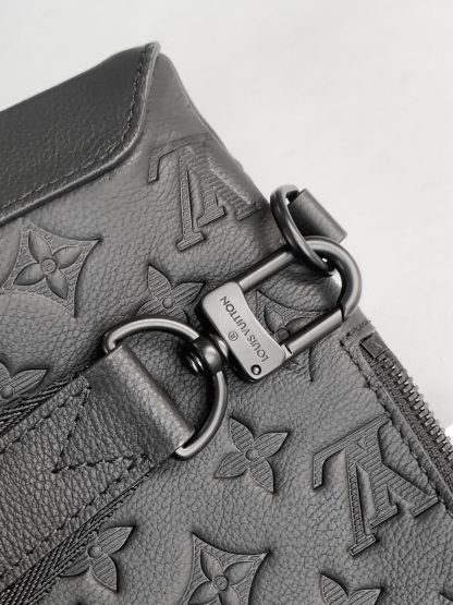 Louis Vuitton M21890 Black Pressed Duo Shoulder Bag - Image 6