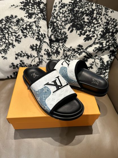 Louis Vuitton cowhide flip flops - Image 6
