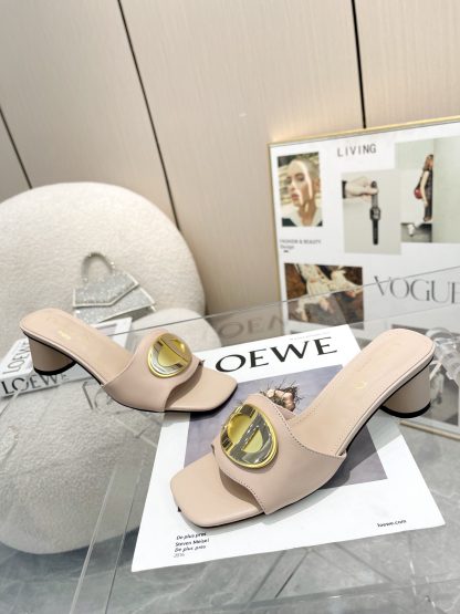 Dior Elegant Fashion Mid-Heel Sandals for Women - Image 6