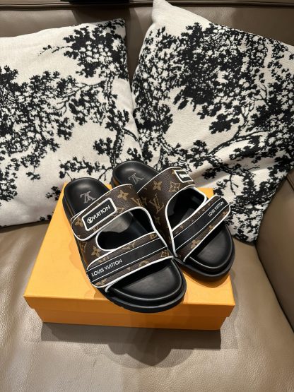 Louis Vuitton cowhide flip flops - Image 6
