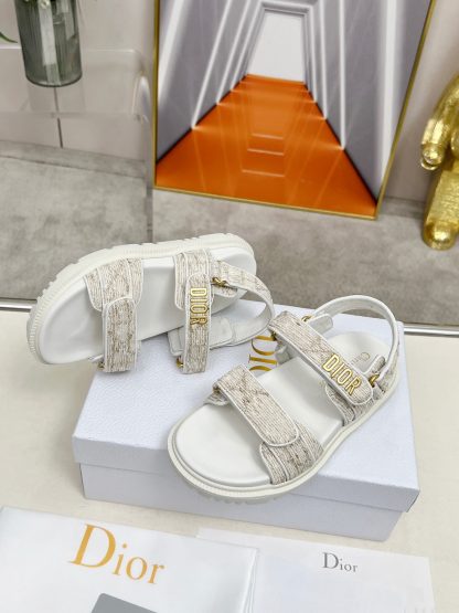Dior versatile fashionable thick-soled sandals - Image 6