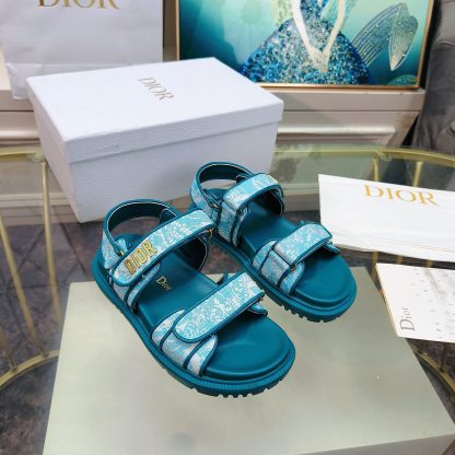 Dior Velcro Sandals - Image 6