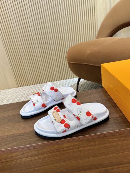 Louis Vuitton classic old pattern slippers - Image 6