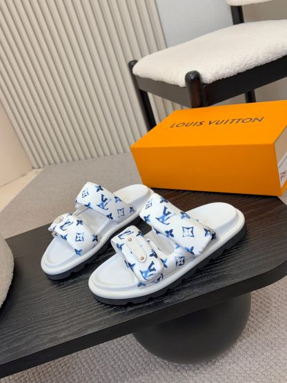 Louis Vuitton classic old pattern slippers - Image 6