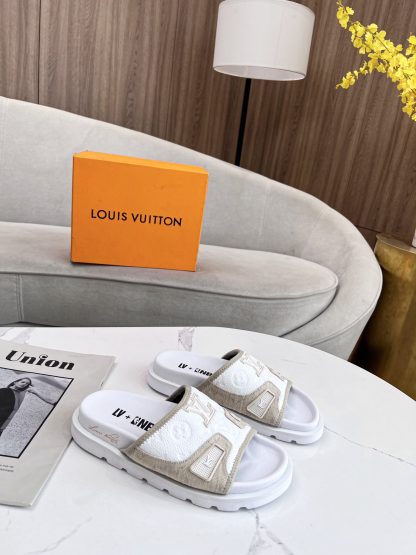 Louis Vuitton Vintage Chic Slippers - Image 6