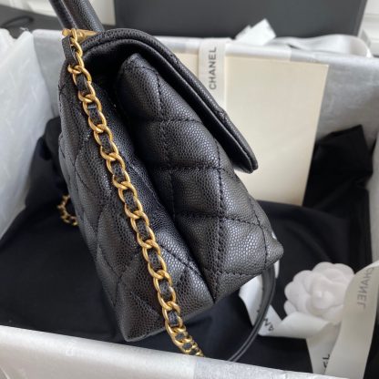 Chanel black ball with black ball handle fashion crossbody bag - Image 6