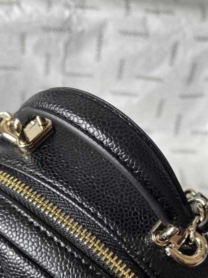 Chanel 24C Mini Litchi Pattern Small Backpack - Image 7