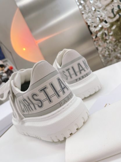 Dior retro fashion shell toe white shoes - Image 7