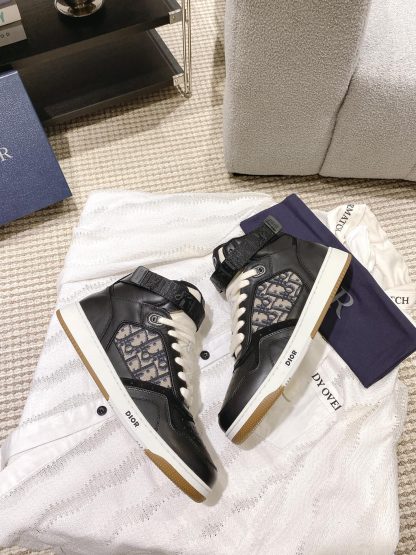 Dior high top couple sneakers - Image 7