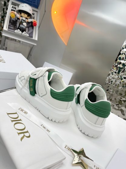 Dior classic and fashionable shell toe white shoes - Image 7
