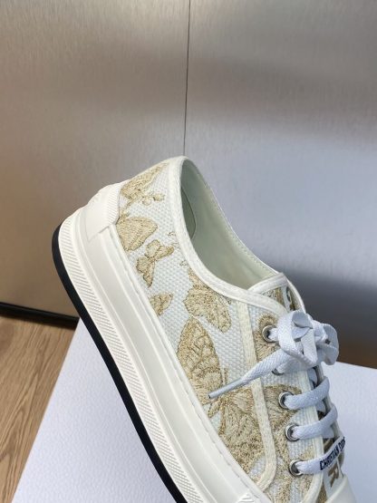 Dior Monogram Embroidered Casual Sneakers - Image 7