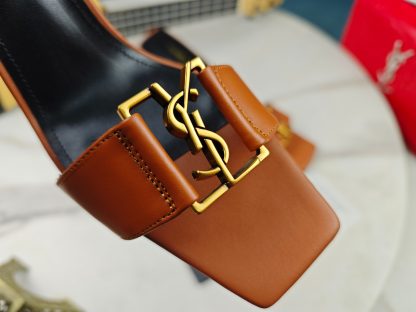 Ysl stiletto heel ysl elegant fashion high heel sandals - Image 5