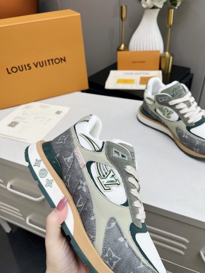 Louis Vuitton breathable diamond mesh sneakers - Image 8