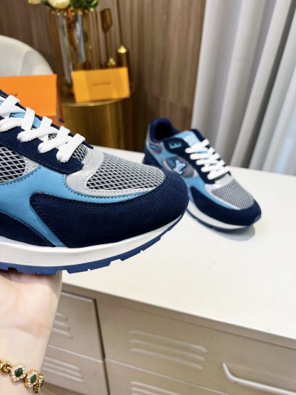 Louis Vuitton breathable diamond mesh sneakers - Image 7