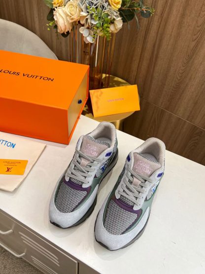 Louis Vuitton breathable diamond mesh sneakers - Image 8