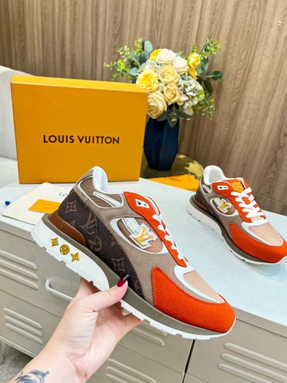 Louis Vuitton breathable diamond mesh sneakers - Image 7