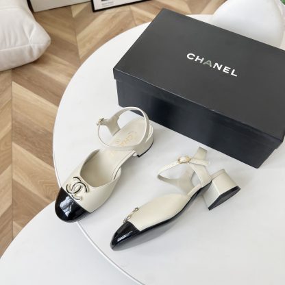 Chanel Spring-Summer Dance Shoes Collection New White Sandals - Image 7