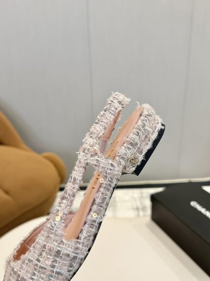 Chanel classic pink versatile ballet flat sandals - Image 7