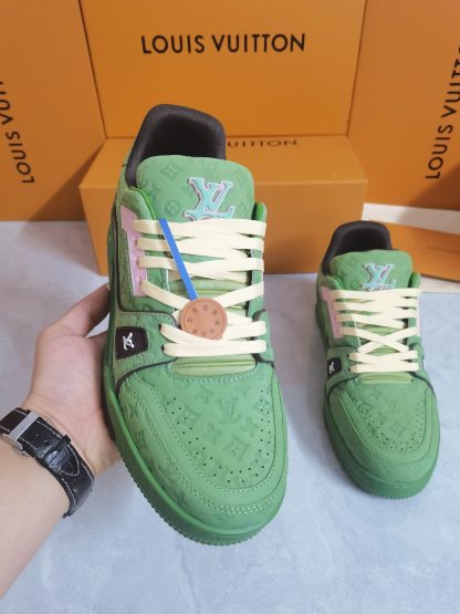 Louis Vuitton Couple's Trainer Sneakers - Image 7