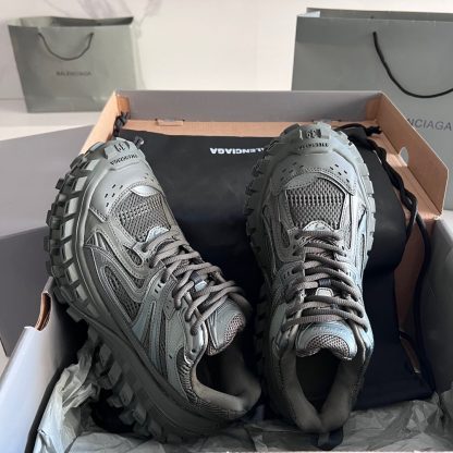 Balenciaga Defender Rubber Platform Sneakers - Image 7