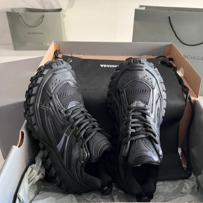 Balenciaga Defender Rubber Platform Sneakers - Image 7