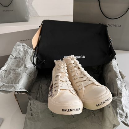 Balenciaga high-top casual cloth shoes - Image 7