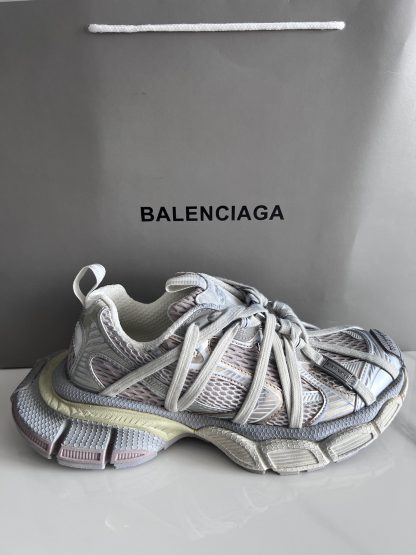 Balenciaga Spider-Man Metallic Style Sports Shoes - Image 7