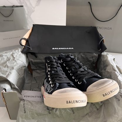 Balenciaga high-top vintage casual fabric shoes - Image 7
