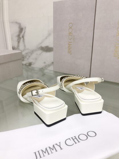 Jimmy Choo new rhinestone goddess sandals - Image 7