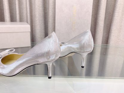 Jimmy Choo Elegant and Shiny High Heels - Image 7