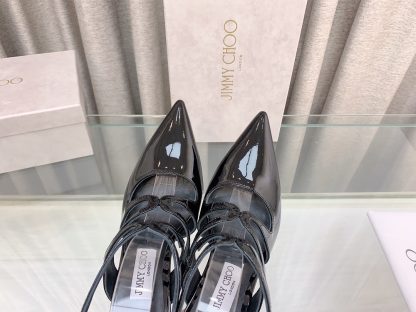 Jimmy Choo elegant patent leather high heels - Image 7