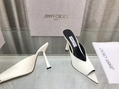 Jimmy Choo fashionable versatile open-toe high heels - Image 7
