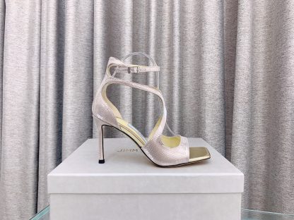 Jimmy Choo Fashion Square Toe High Heels - Image 7