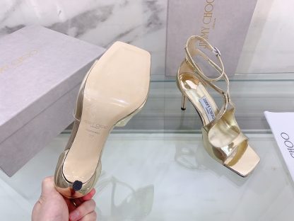 Jimmy Choo Fashion Square Toe High Heels - Image 7