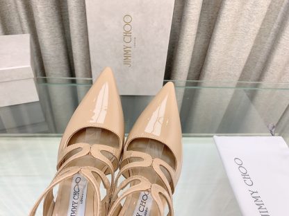 Jimmy Choo stylish patent leather high heels - Image 6