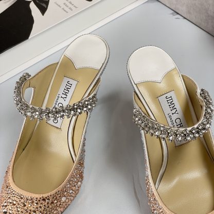 Jimmy Choo Fashion Diamond High Heels - Image 7
