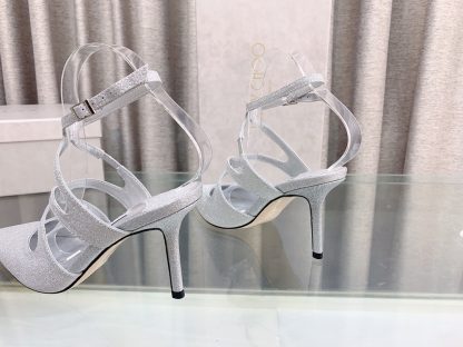 Jimmy Choo glitter high heels - Image 7