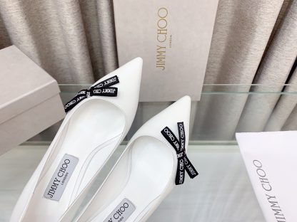 Jimmy Choo new letter bow high heels - Image 7