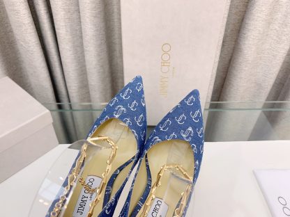 Jimmy Choo New Letter Series High Heels - Image 7