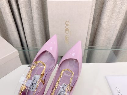 Jimmy Choo New Letter Series High Heels - Image 5