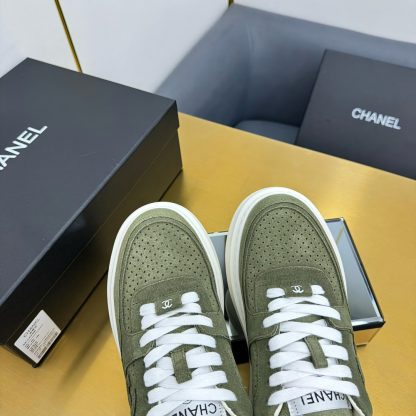 Chanel light green casual versatile sneakers - Image 7
