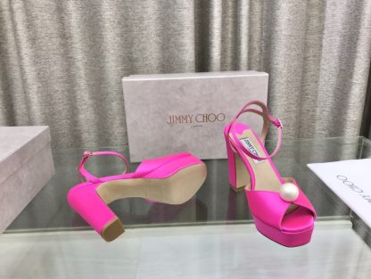 Jimmy Choo Pearl High Heel Sandals - Image 7