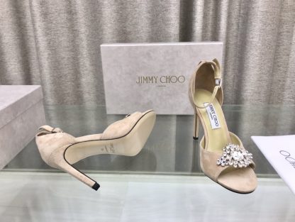 Jimmy Choo classic diamond buckle fashion high heels - Image 7