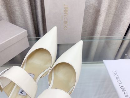 Jimmy Choo stylish C-shaped buckle high-heeled sandals - Image 7