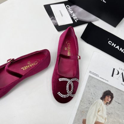Chanel Spring/Summer Dance Shoes Collection Pink Hot Brick Loafers - Image 7