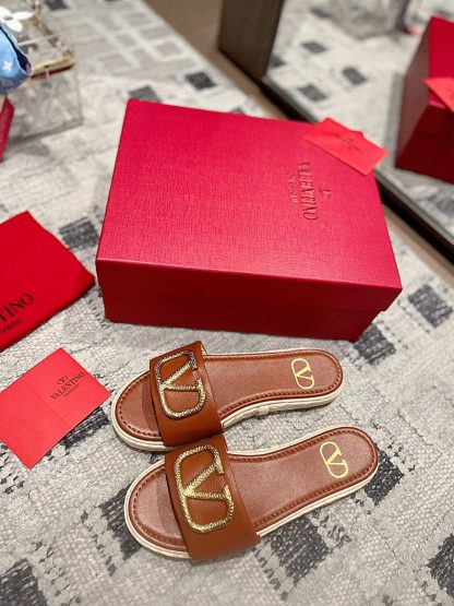 VALENTINO Studded Element Fashion Slippers - Image 7