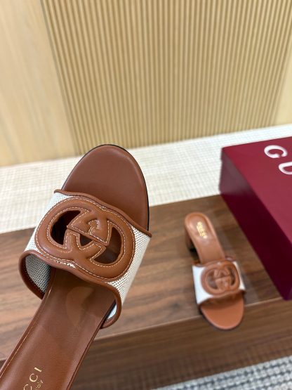 Gucci high heel sandals - Image 7