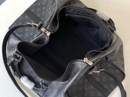 Louis Vuitton keepall 50 travel bag (with shoulder strap) - Image 7