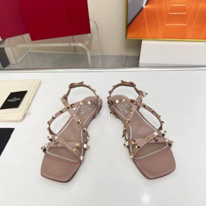 VALENTINO stylish simple rivet exquisite sandals - Image 6