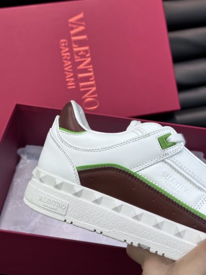 VALENTINO low-top calfskin sneakers - Image 7